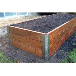 Raised garden bed corners kit